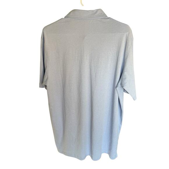 Greyson Brrr Golf Polo Shirt Mens Blue S/S Keep Cooler L Athleisure Performance - Picture 7 of 12